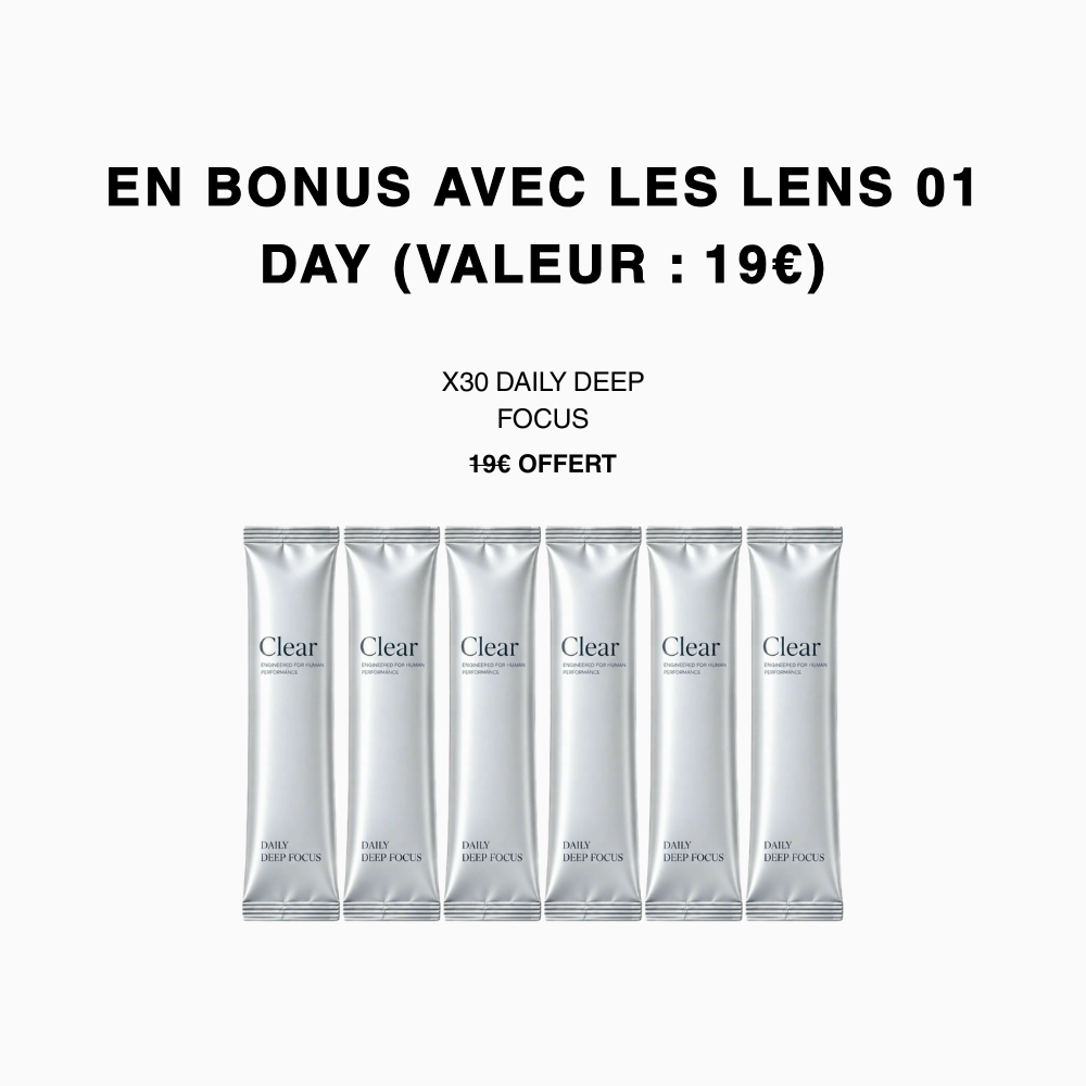 Lens 01 Day - bonus x30 Daily Deep Focus
